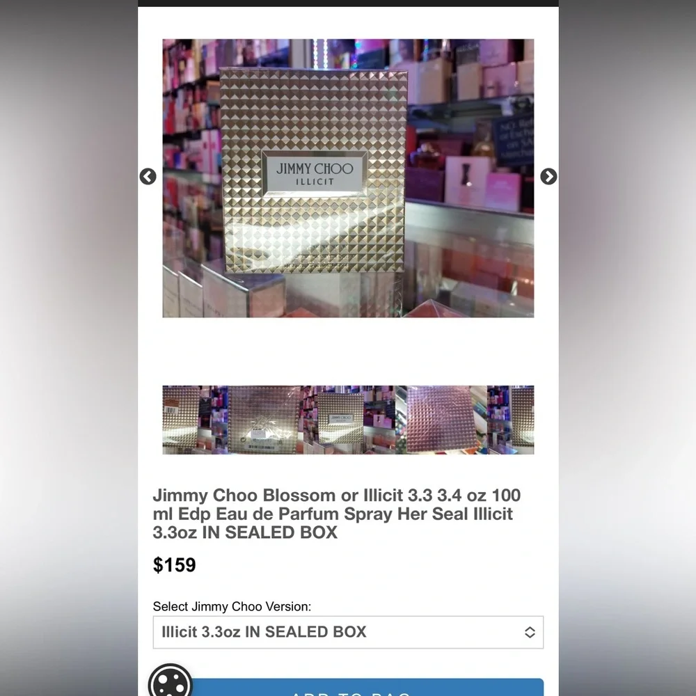 Jimmy Choo Illicit Perfume 100 ML / 3.3 FL Oz NIP - Picture 8 of 8